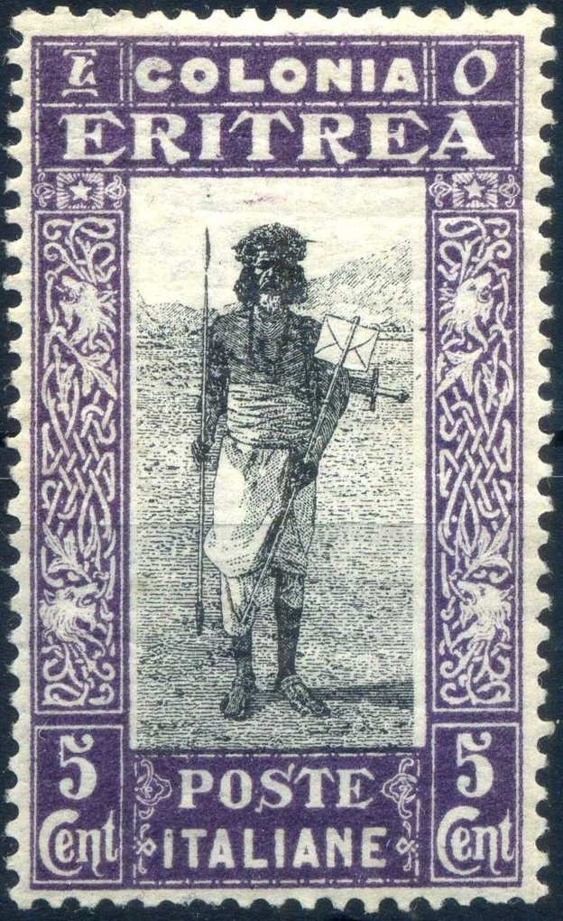 Stamps : Francobolli Eritrea 1930 : 5c